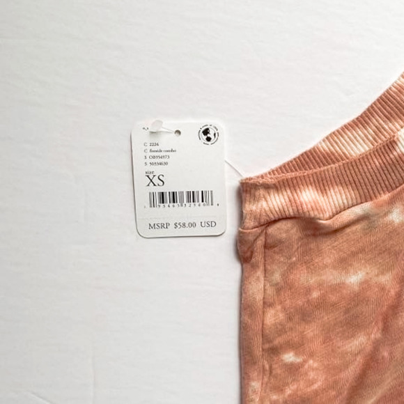 NEW Free People Movement Love Tank Top Tie Dye Fireside Pink Size XS NWT - Picture 6 of 11